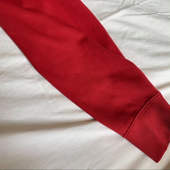 Under Armour Red Hooded Sweatshirt - Picture 7 of 8